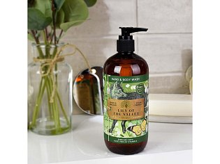 English Soap Company Mycí gel na ruce a tělo - Konvalinka, 500ml