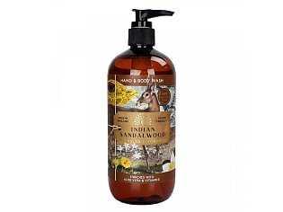 English Soap Company Mycí gel na ruce a tělo - Santalové dřevo, 500ml