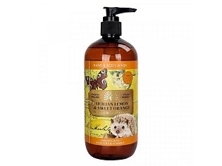 English Soap Company Mycí gel na ruce a tělo - Sicilský citron & Pomeranč, 500ml