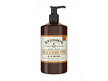 Scottish Fine Soaps Pánský mycí gel na tělo a vlasy - Ostropestřec & Černý pepř, 500ml