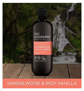 Baylis & Harding Goodness Mens Pánský sprchový gel - Santalové dřevo & Vanilka, 500ml