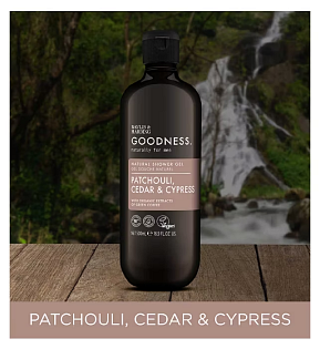 Baylis & Harding Goodness Mens Pánský sprchový gel - Pačuli, Cedr & Cypřiš, 500ml