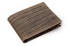 Tmavě hnědá pánská kožená peněženka ve stylu BAMBOO 513-4241-47