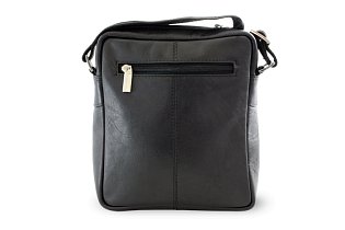 Malý černý kožený crossbag 215-1711-60