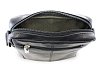 Malý černý kožený crossbag 215-1711-60