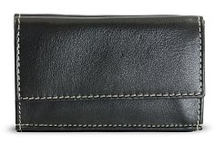 Černá dámská kožená mini peněženka 511-4392A-60