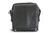 Malý černý kožený pánský crossbag 215-1919-60