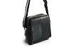 Malý černý kožený pánský crossbag 215-1919-60