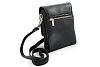 Malý černý kožený pánský crossbag 215-2189-60