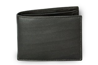 Černá kožená mini peněženka 513-0413A-60