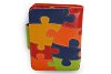 Dámská kožená peněženka s motivem puzzle 511-1161-PUZ
