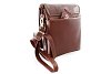 Velký hnědý kožený pánský crossbag 215-2185-40