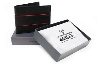 Černá kožená peněženka - dokladovka 513-1302-60/31