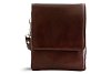 Malý hnědý kožený pánský crossbag 215-2189-40