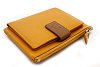 Žlutá malá dámská kožená peněženka se zápinkou 511-8205-86/40