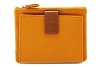 Žlutá malá dámská kožená peněženka se zápinkou 511-8205-86/40