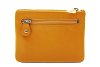 Žlutá malá dámská kožená peněženka se zápinkou 511-8205-86/40