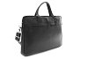 Černá kožená taška na notebook přes rameno 112-7039-60