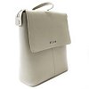 Šedobéžová sada dámského batohu, etue a klíčenky 412-1660-0025-2418-24