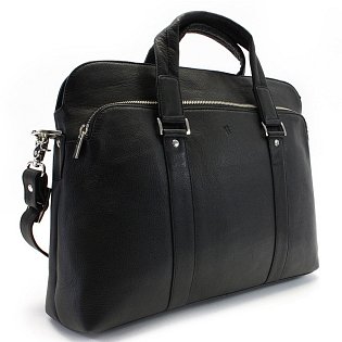 Sada černé tašky na notebook, peněženky a klíčenky 412-2187-4404-8104-60