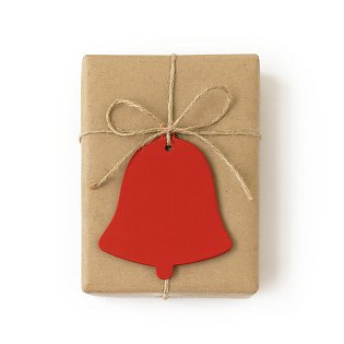 Červená vánoční ozdoba srdce 619-1212-31