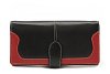 Černo-červená dámská psaníčková peněženka se zápinkou 511-8118-60/31