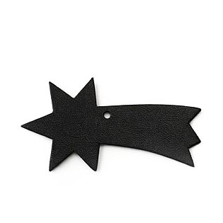 Černá vánoční ozdoba kometa 619-1214-60