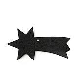 Černá vánoční ozdoba kometa 619-1214-60