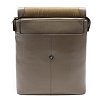 Šedohnědý městský kožený batoh 311-1660-26