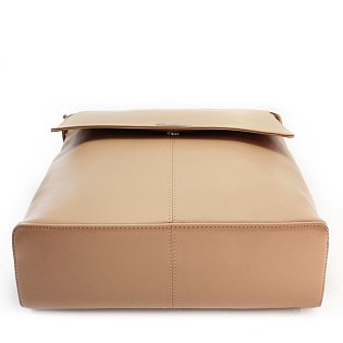 Béžový městský kožený batoh 311-1660-82