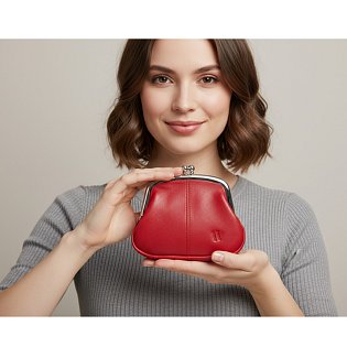 Červená dámská rámová minietue 511-1745-31