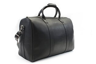 Černá kožená cestovní taška 217-3232-60