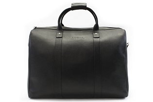 Černá kožená cestovní taška 217-3232-60