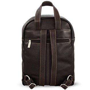 Černý kožený batoh 311-1717-60/40