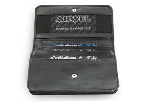 Černá kožená etue 611-0016-60