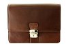 Hnědá pánská kožená dokladová etue 611-2411-40
