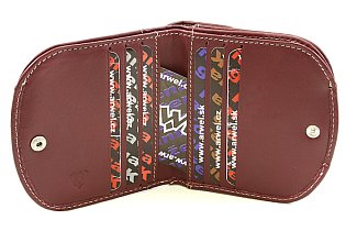 Malá dámská kožená peněženka se zámečkem 511-1241A-34