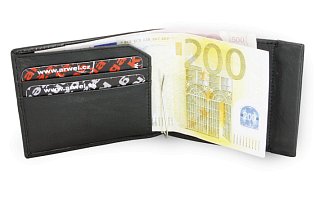 Černá pánská kožená peněženka s kapsou na mince 519-2910-60