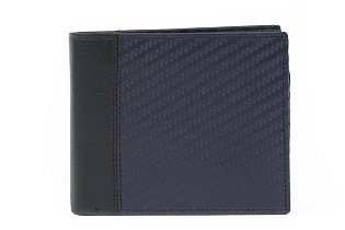Černomodrá kožená pánská peněženka 513-4705-97/60
