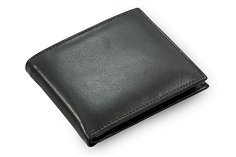 Černá pánská kožená peněženka 513-3222-60