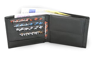 Černá pánská kožená peněženka 513-3222-60