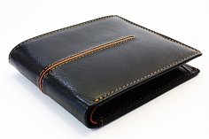 Černohnědá pánská kožená peněženka 513-3223A-60/40