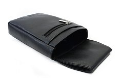 Měkké kožené číšnické pouzdro pro flek 613-0508-60