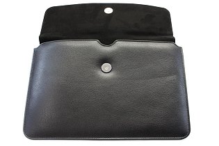 Černý kožený obal na tablet 119-3812-60