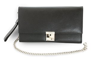 Kožená číšnická peněženka s řetízkem 515-7401A-60