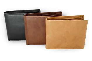 Světle hnědá pánská kožená peněženka 513-3223-05