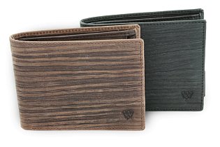 Černá pánská kožená peněženka ve stylu BAMBOO 513-4241-60