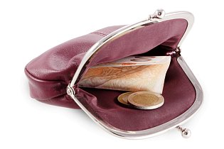 Burgundy dámská rámová minietue 511-1745-34