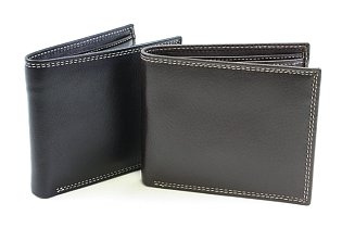 Černá kožená peněženka 513-9160-60
