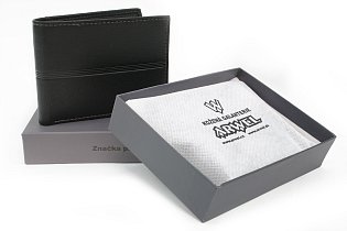 Černá kožená pánská peněženka 513-1307-60